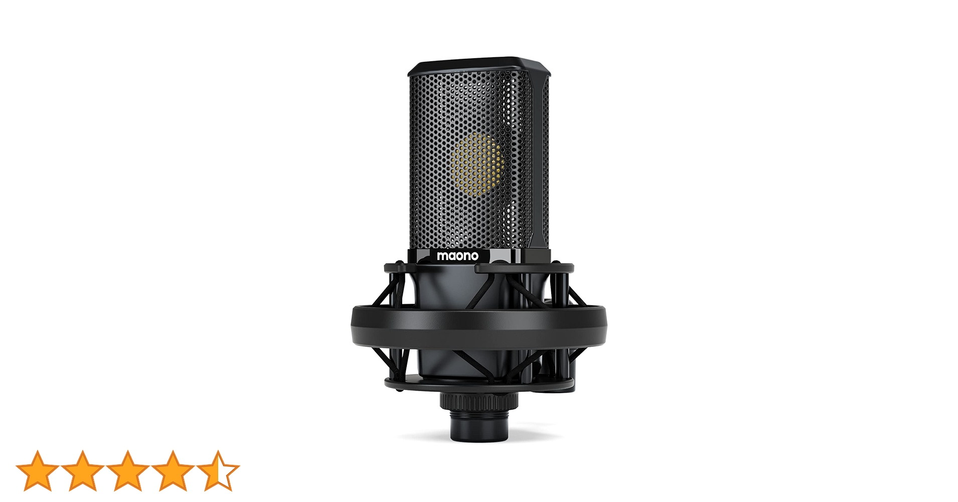 Amazon.co.jp: MAONO XLR コンデンサーマイク 34mm大型ダイアフラム